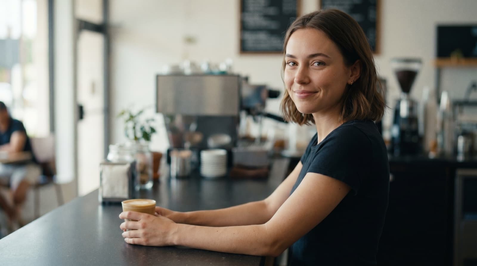Brand launch video — AI-generated business content